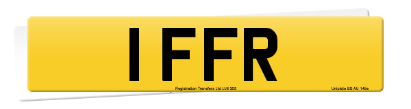 Registration number 1 FFR